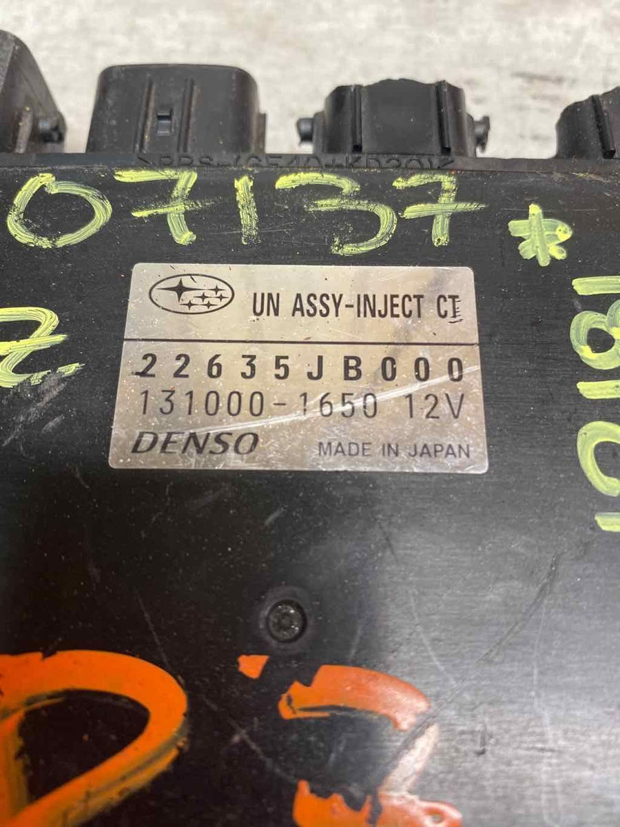 Subaru BRZ fuel injection control module 13 20 OEM 22635JB000 two plug