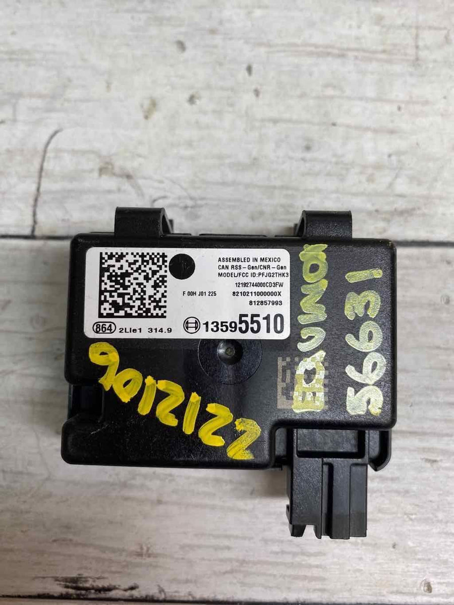18 21 CHEVROLET EQUINOX THEFT LOCKING DETERRENT CONTROL MODULE UNIT OE INSIDE AUTO