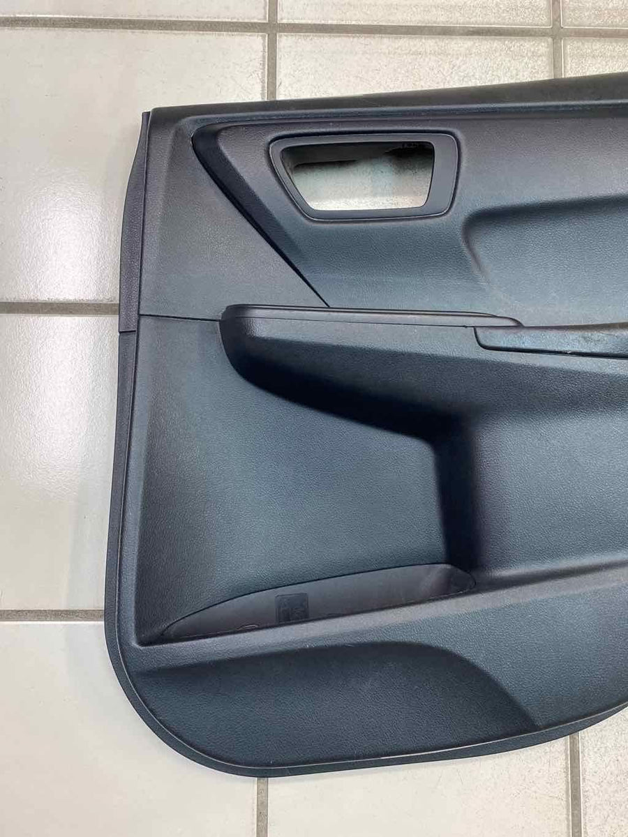 16 17 TOYOTA CAMRY REAR RIGHT DOOR TRIM PANEL OEM BLACK