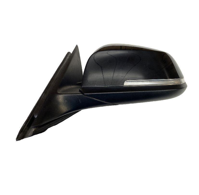 BMW 320 door mirror 2013 to 2018 left side black color assy OEM