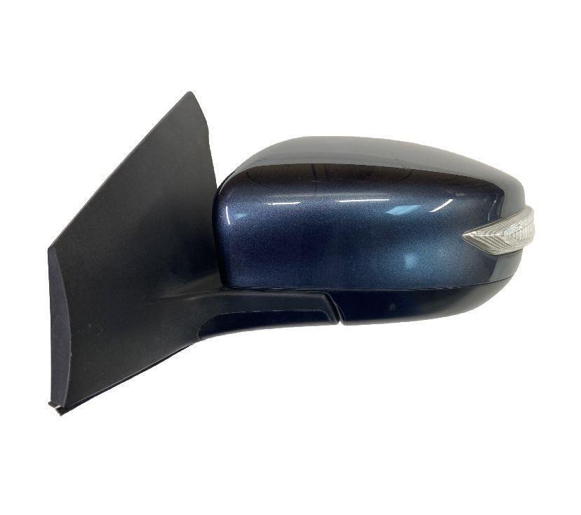 DOOR MIRROR NISSAN SENTRA 13 15 LEFT SIDE BLUE COLOR TURN SIGNAL
