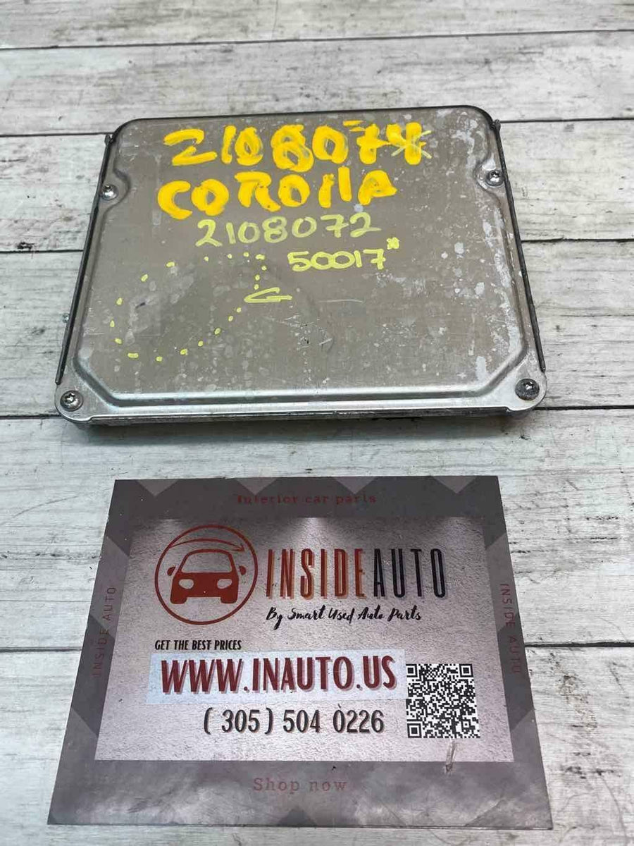 2017 2019 TOYOTA COROLLA 1.8L SEDAN ENGINE MOTOR BRAIN BOX MODULE