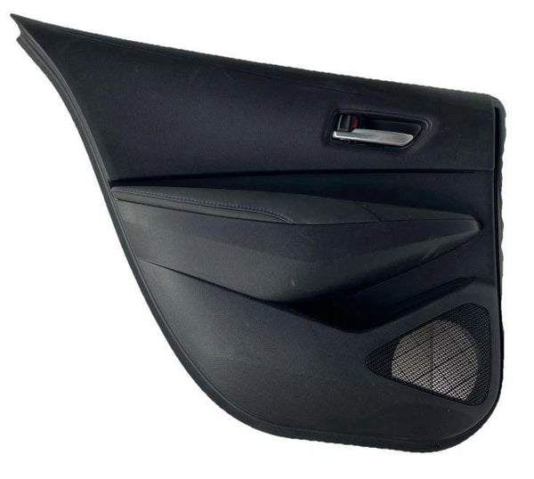 2020 TOYOTA COROLLA DOOR PANEL TRIM REAR LEFT SIDE OEM 67788X1708 BLACK/BLUE