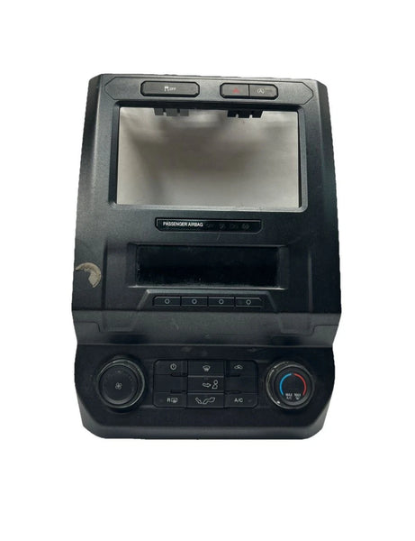 2018 FORD F-150 RADIO AM FM CONTROL PANEL ASSEMBLY