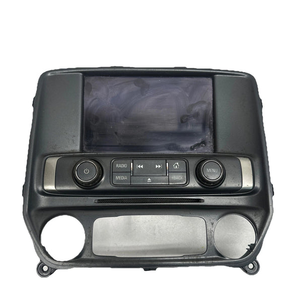 2017 TO 2019 CHEVY SILVERADO 1500 PICKUP RADIO AM FM DISPLAY SCREEN CONTROL 84638207