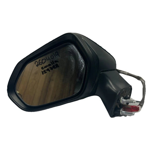 20 25 TOYOTA COROLLA DOOR MIRROR LEFT SIDE SEDAN POWE ASSEMBLY 209 BLACK PEARL