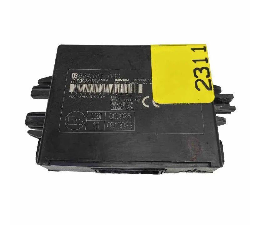 Toyota Corolla theft locking 20 keyless entry control unit sedan OEM 897800R050