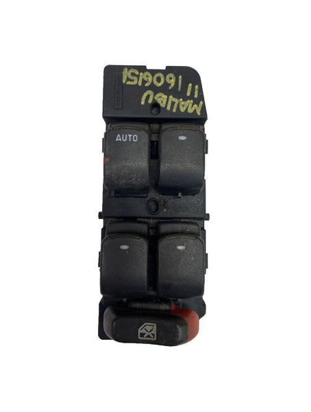 Interruptor de ventana principal para Chevy Malibu 2010-2011, interruptor izquierdo del lado del conductor, OEM 20807220