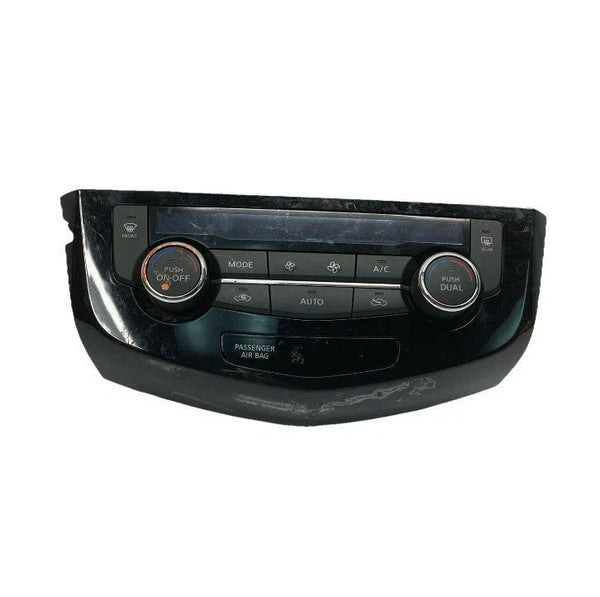 2017 TO 2022 NISSAN ROGUE SPORT CLIMATE CONTROL HVAC PANEL W/DUAL OEM 275006MA0A