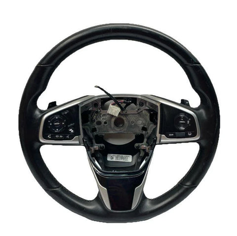 2016 TO 2021 HONDA CIVIC STEERING WHEEL LEATHER SEDAN 78501TBAA21ZA BLACK/GRAY STITCH