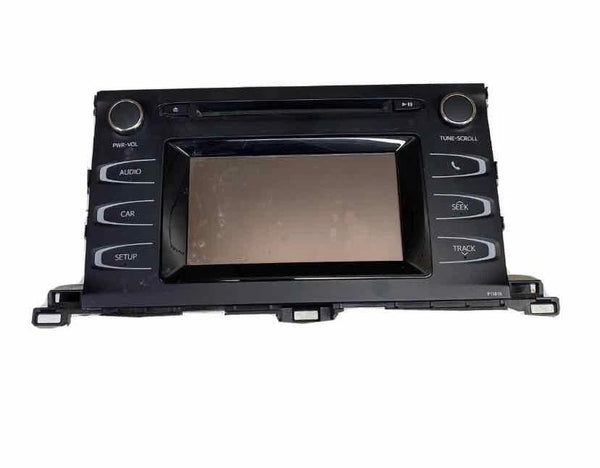 2018 2019 TOYOTA HIGHLANDER RADIO DISPLAY SCREEN & RECEIVER