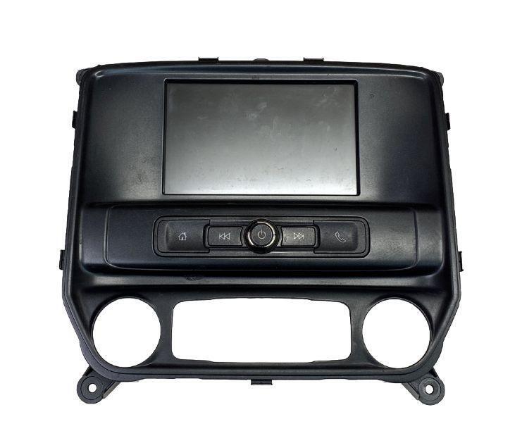 Chevy Silverado radio am fm 18 display screen & control panel assy OEM 42578319