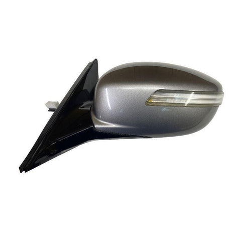 Hyundai Genesis door mirror 2009 to 2014 sedan left side silver OEM 876103MDD0