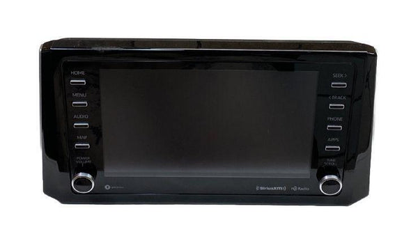 Conjunto de pantalla y receptor de radio AM/FM para Toyota Corolla Sedán 2020 (OEM 8614002640)