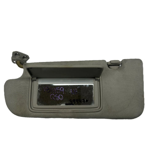 2014 TO 2023 INFINITI Q50 SUN VISOR DRIVER LEFT SIDE ILLUMINATED ASSY OEM 964014HB0A