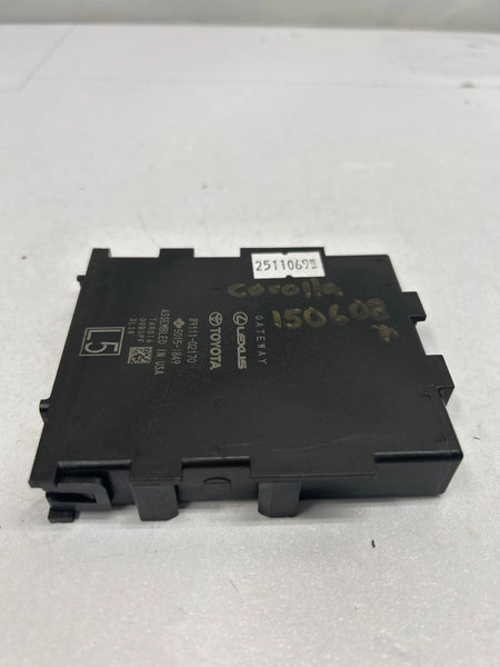 2024 TOYOTA COROLLA NETWORK GATEWAY CONTROL MODULE NORTH AMERICA OEM 8594012230