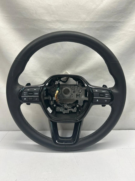 2022 TO 2025 HONDA CIVIC STEERING WHEEL SPORT MODEL BLACK ASSY 78501t20a21za