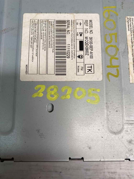 Radio AM/FM/XM para Acura TL (2006-2008), receptor de radio satelital OEM 39100SEPA10