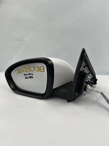2020 2025 NISSAN SENTRA DOOR MIRROR LEFT SIDE ASSY OEM 963026LB0A CODE QM1 WHITE