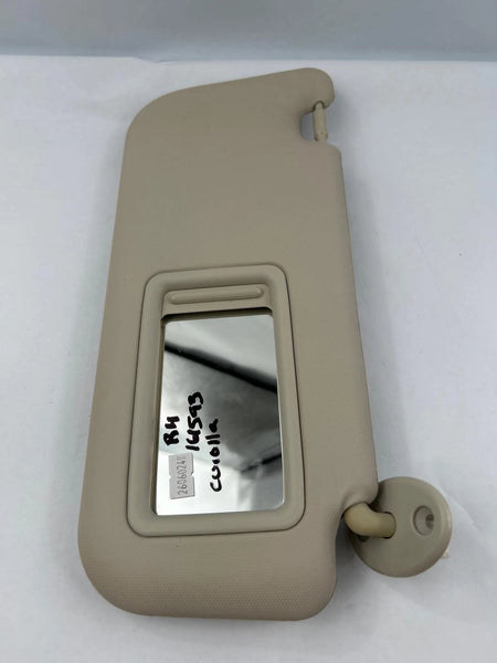 2021 2022 23 2024 2025 TOYOTA COROLLA SUN VISOR RIGHT SIDE ASSY OEM 7431002Q50A0