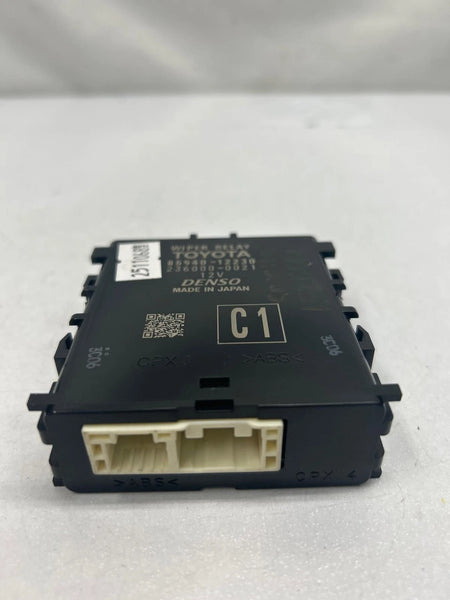 2020 TOYOTA COROLLA WIPER RELAY CONTROL MODULE UNIT ASSY OEM 8594012230