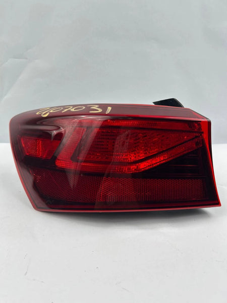 2019 TO 2024 KIA FORTE SEDAN TAIL LIGHT QUARTER LEFT INCANDESCENT OEM 92401M7000