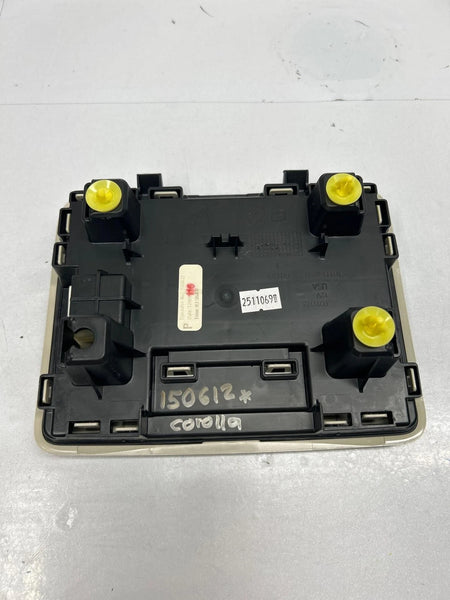 2024 TOYOTA COROLLA OVERHEAD CONSOLE DOOM LIGHT SEDAN ASSY OEM 8126002F60C0