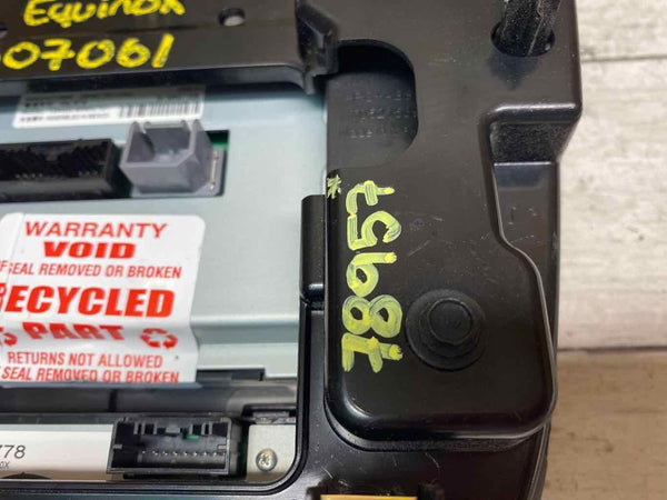 2019 Chevy Equinox Radio Display Set OEM 84507918
