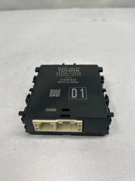 2023 TOYOTA COROLLA WIPER RELAY MODULE UNIT CONTROL ASSY