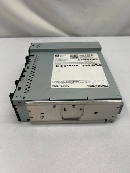 2020 TO 2022 CHEVROLET EQUINOX RADIO AM FM RECEIVER UNIT ASSY OEM 84762976