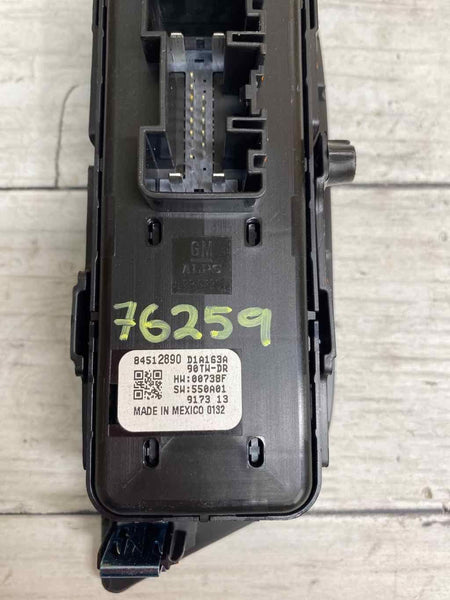 18 21 CHEVROLET EQUINOX FRONT LEFT DRIVER MASTER WINDOW SWITCH OEM 84512890