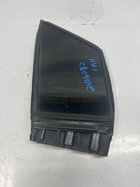 2019 TO 2025 TOYOTA COROLLA VENT GLASS WINDOW FRONT RIGHT SIDE ASSY