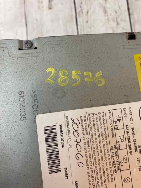 14 16 KIA FORTE US MARKET COUPE RADIO RECEIVER ASSY OEM 96160A7401WK