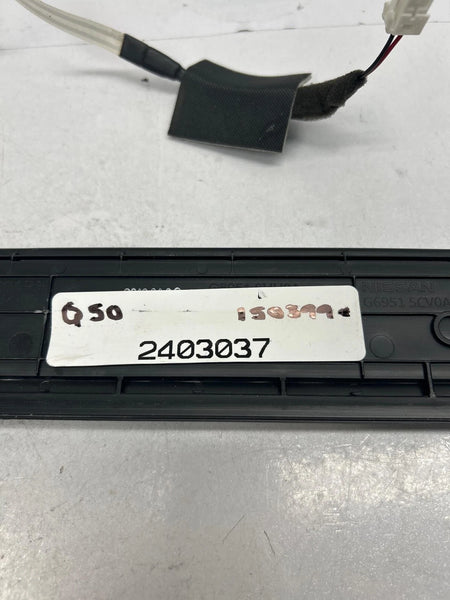 2020 INFINITI Q50 DOOR SILL SCUFF PLATE PANEL FRONT RIGHT SIDE OEM G69515CV0A