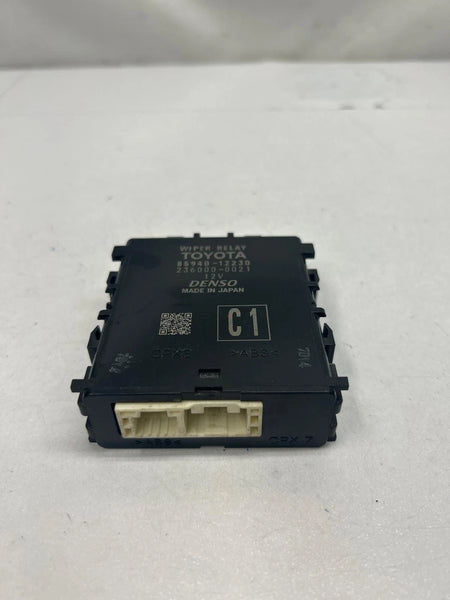 2021 TOYOTA COROLLA WIPER RELAY CONTROL MODULE UNIT ASSY