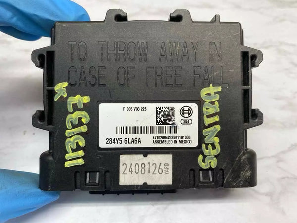 20 21 22 23 24 NISSAN SENTRA CONJUNTO DE UNIDAD DE MÓDULO DE CONTROL DE PUERTA DE ENLACE DE RED OEM 284Y56LA6A