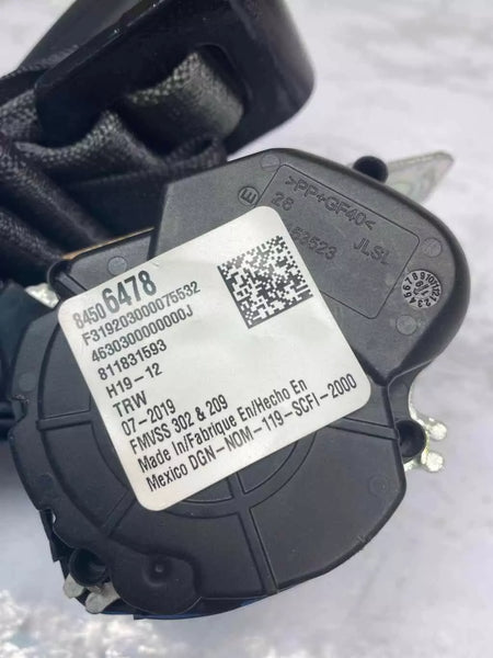 19 20 21 22 23 CHEVROLET SILVERADO 1500 CINTURÓN DE SEGURIDAD TRASERO CENTRAL ASSY OEM 84506478