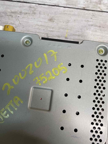 2017 VOLKSWAGEN JETTA NO GLI RECEPTOR DE RÁDIO SEM NAVEGAÇÃO ASSY OEM 561035150A