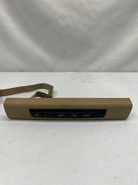 2014 BMW X1 CENTER CONSOLE TRACTION CONTROL SWITCH PANEL ASSY