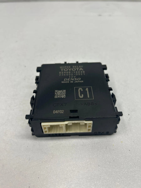 2022 TOYOTA COROLLA WIPER RELAY CONTROL MODULE UNIT ASSY OEM 8594012230
