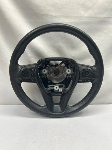 2020 TO 2025 TOYOTA COROLLA STEERING WHEEL BLACK LEATHER JAPAN BUILT OEM 4510012G80C0
