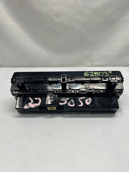 2017 TO 2019 TOYOTA COROLLA CLIMATE CONTROL HVAC AC AUTO PANEL SEDAN OEM 5590002A30