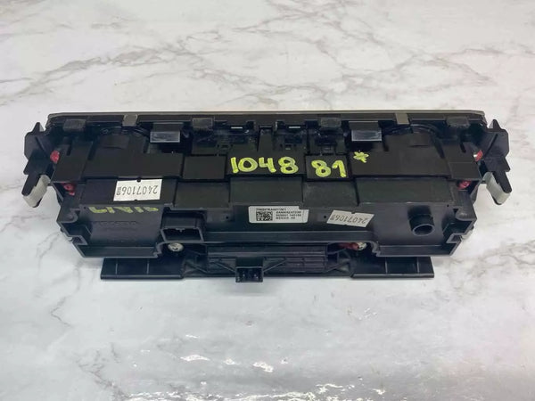 19 20 21 HONDA CIVIC CONTROL DE CLIMATIZACIÓN HVAC PANEL DE CALEFACCIÓN HB EX OEM 79600TBAA91