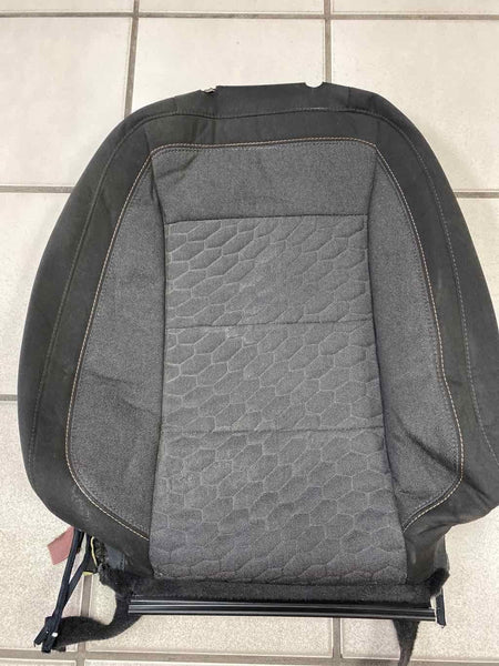 CHEVY EQUINOX 2018 2021 ASIENTO DELANTERO IZQUIERDO RESPALDO SUPERIOR TELA NEGRA OEM