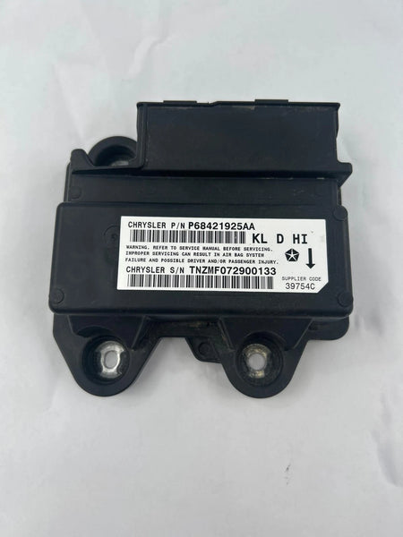 2019 JEEP CHEROKEE CONTROL MODULE UNIT ASSY OEM 68421925AA