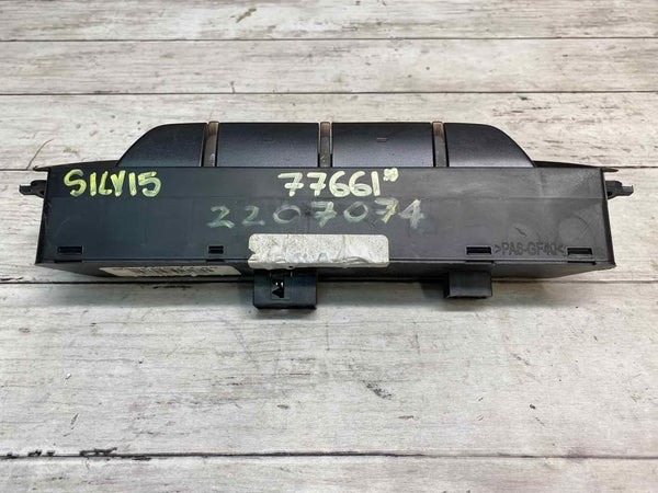 Interruptor do painel Chevy Silverado 18 controle de tração e interruptor da luz de carga OEM 84347200