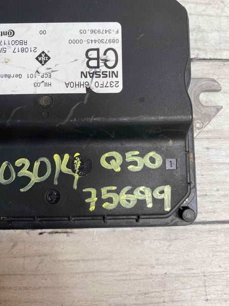 2018 INFINITI Q50 VTC VARIABLE TIMING CONTROL MODULE OEM 237F06HH0A