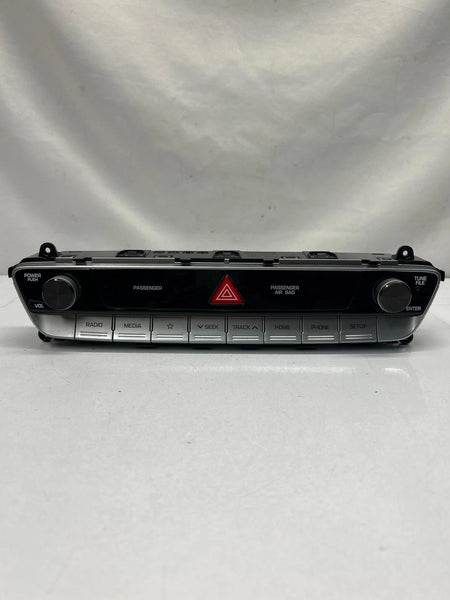 2018 2019 HYUNDAI SONATA RADIO AM FM CONTROL PANEL & CLOCK OEM 94510C2AB0