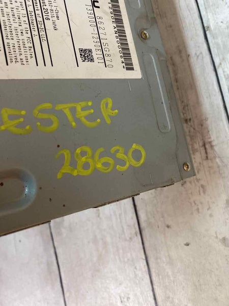 2017 SUBARU FORESTER RADIO DISPLAY & RECEIVER ASSY OEM 86271SG870