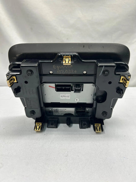 2019 TO 2022 CHEVROLET EQUINOX RADIO AM FM  DISPLAY SCREEN CONTROL PANEL OEM 84491778